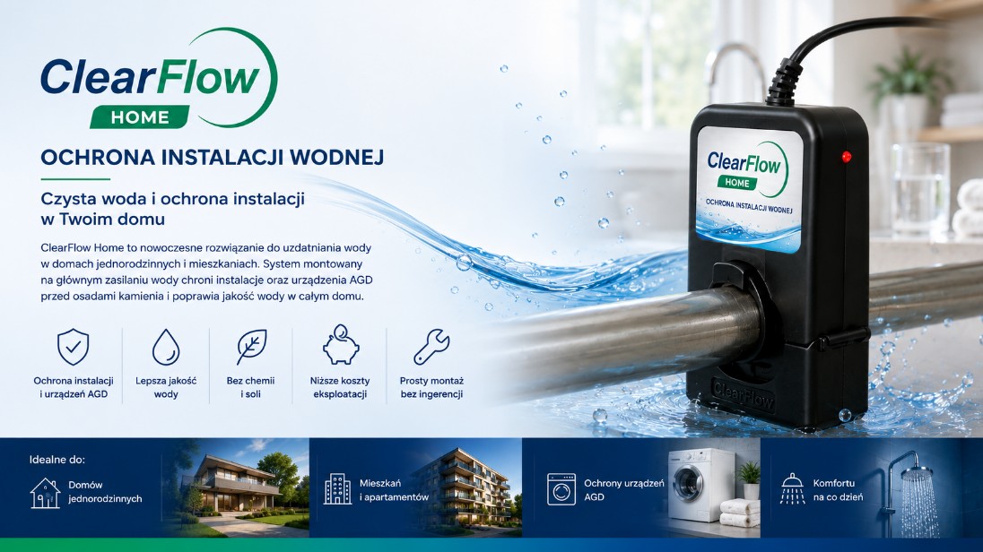 System ochrony wody użytkowej ClearFlow Home - obrazek 2